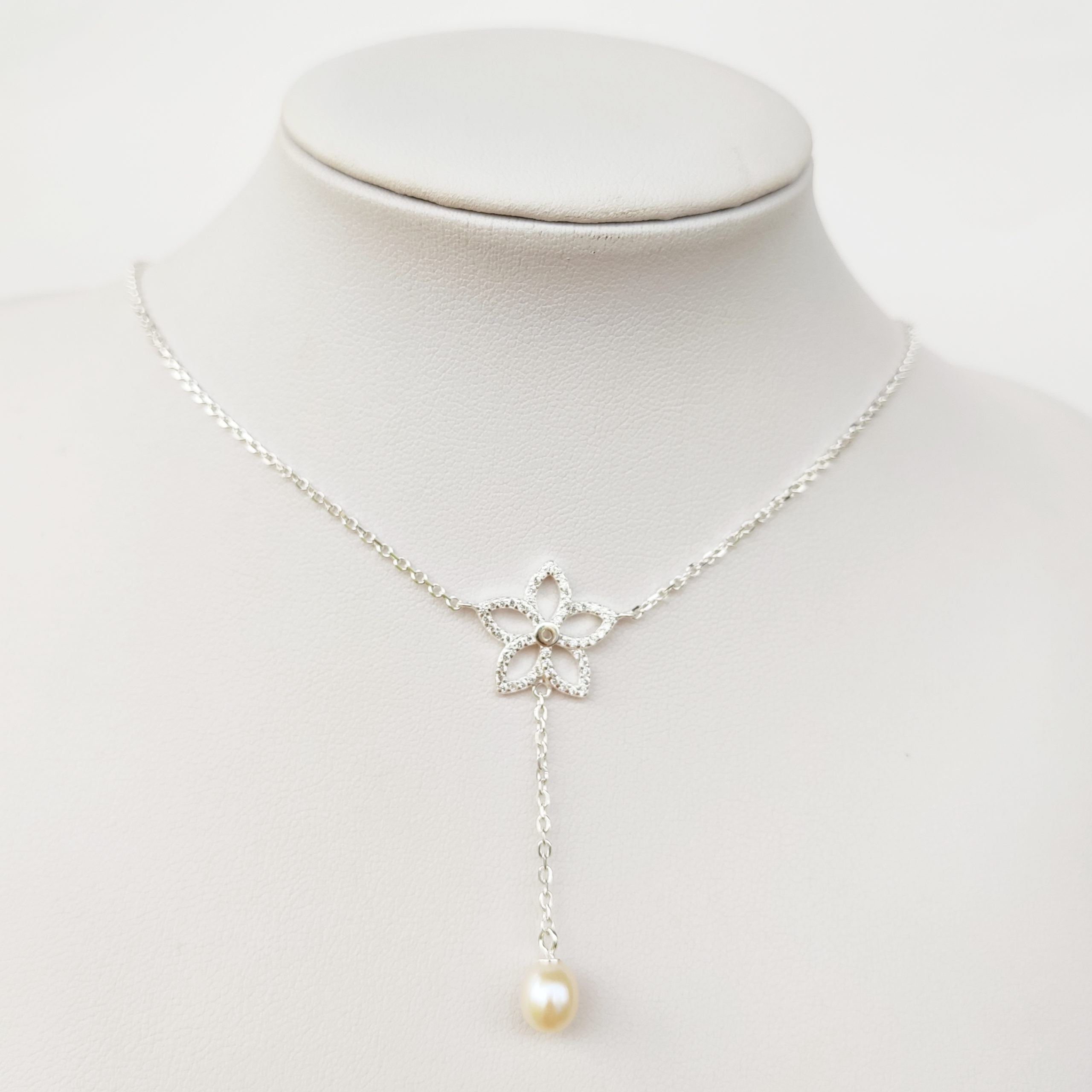 Gargantilla con Perla de Río de Plata 925