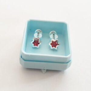 Abridores con Cristal - Rojo