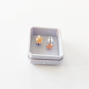 Abridores con Zirconía - Naranja Pastel