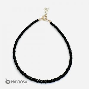 PULSERA CON CRISTALES DE PLATA 925 - Negro