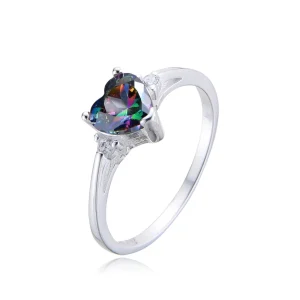 Anillo con Cristal de Plata 925
