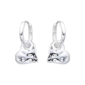 HUGGIES 12MM LISO DE PLATA 925