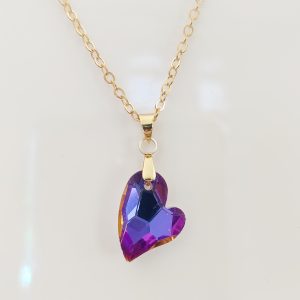 GARGANTILLA BAÑADA EN ORO - Vitrail Violet