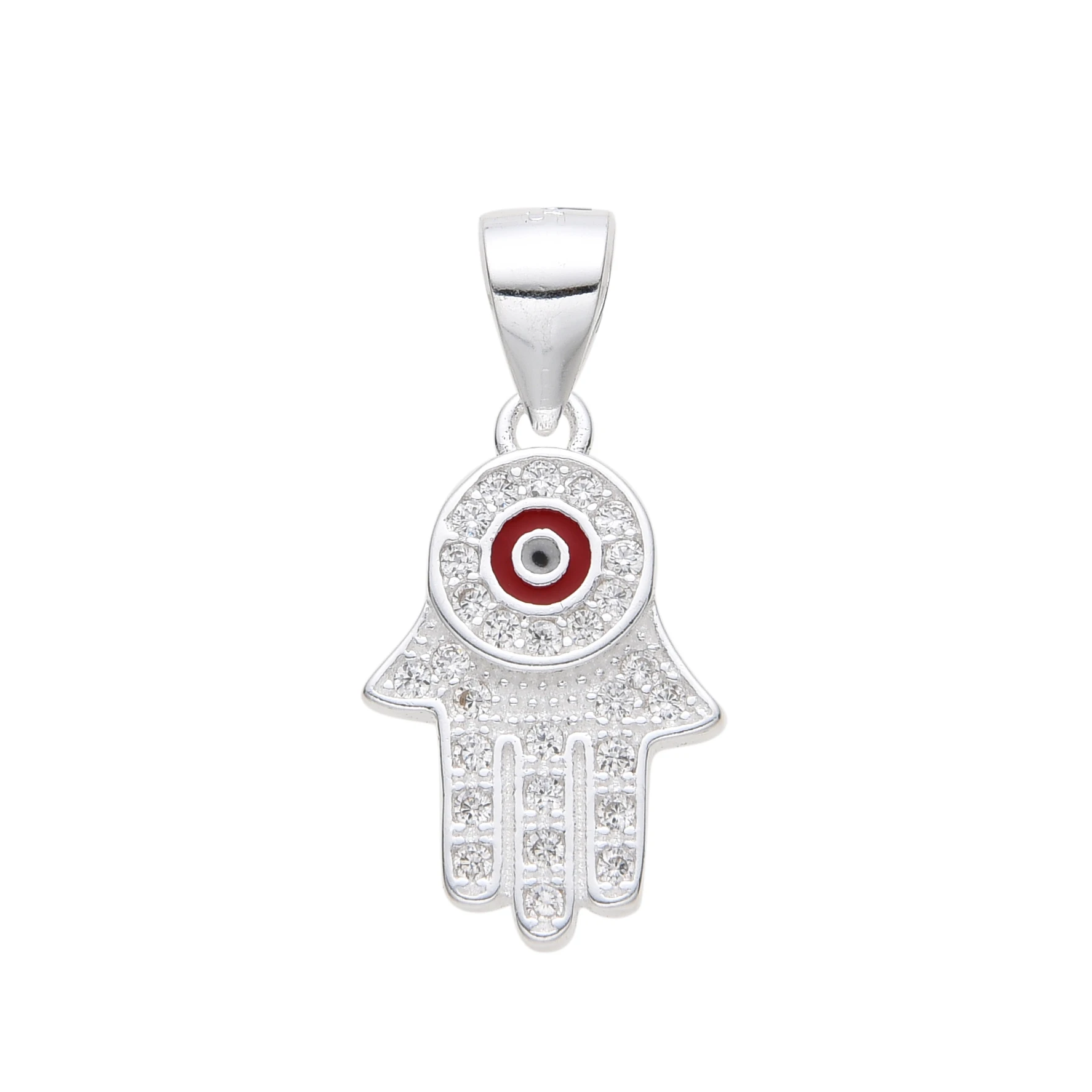 Dije con Cristal Plata 925