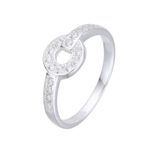 Anillo con Cristal de Plata 925 - 13