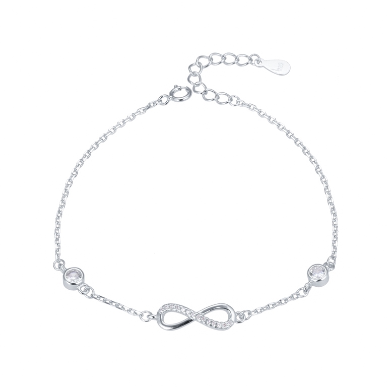 PULSERA CRISTAL DE PLATA 925