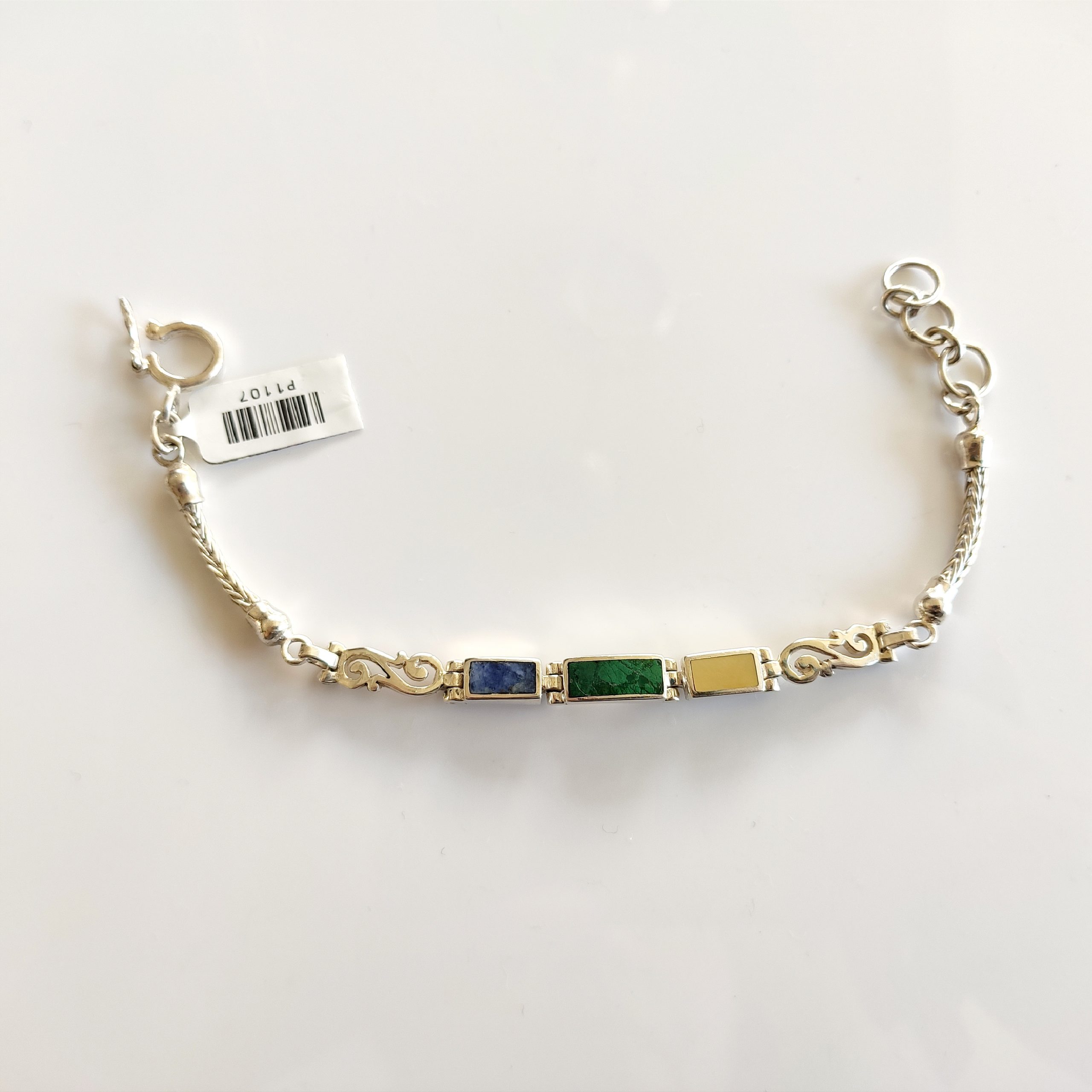 Pulsera con Piedra Plata 950