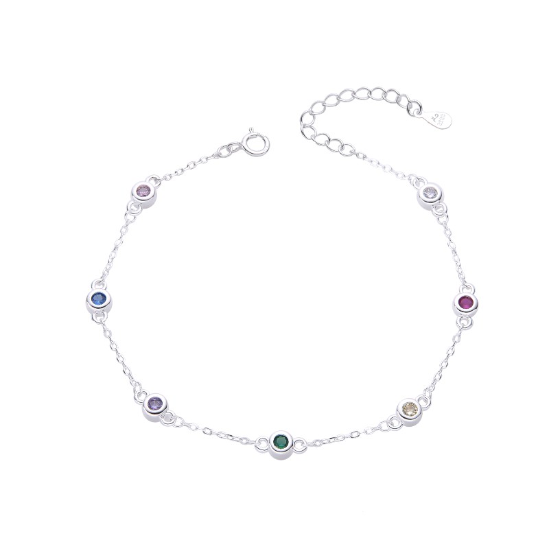 PULSERA CRISTAL DE PLATA 925