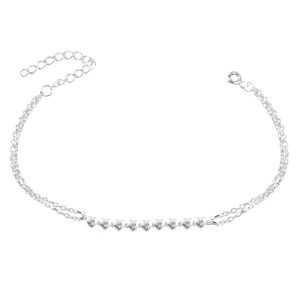 PULSERA CRISTAL DE PLATA 925