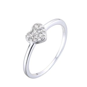 Anillo con Cristal de Plata 925