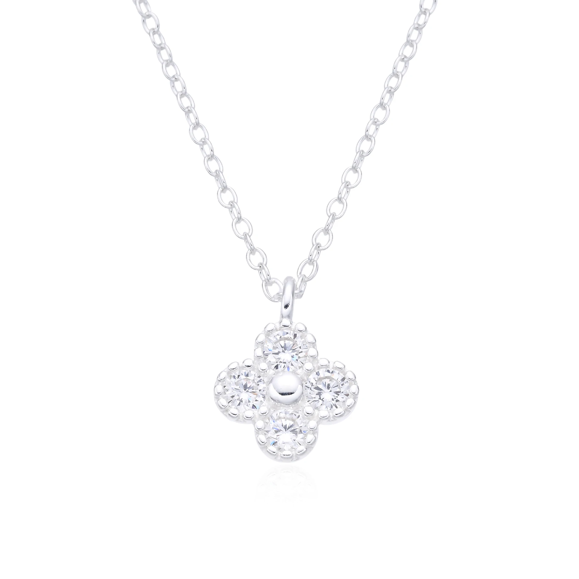 GARGANTILLA CRISTAL DE PLATA 925
