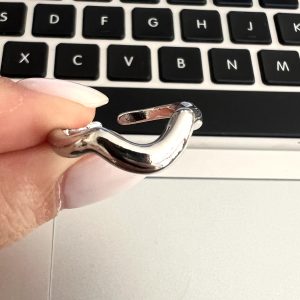 ANILLO ACERO PLATEADO AJUSTABLE