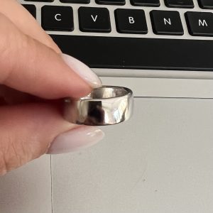 ANILLO ACERO PLATEADO - 11