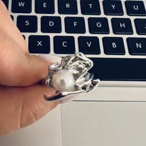 ANILLO ACERO PLATEADO