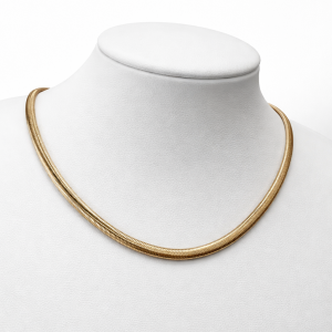 GARGANTILLA ACERO DORADO