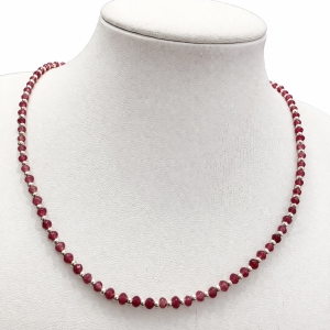 GARGANTILLA PIEDRA NATURAL PLATA 925