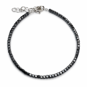 PULSERA PIEDRA NATURAL PLATA 925