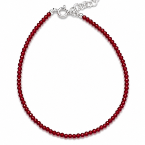 PULSERA CRISTAL PLATA 925