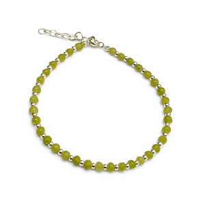 PULSERA PIEDRA NATURAL PLATA 925