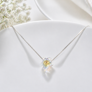 GARGANTILLA SWA CRISTAL DE PLATA 925