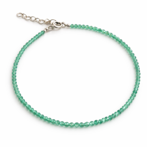 PULSERA PIEDRA NATURAL PLATA 925