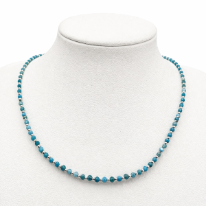 GARGANTILLA PIEDRA NATURAL PLATA 925