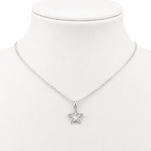 GARGANTILLA CRISTAL DE PLATA 925