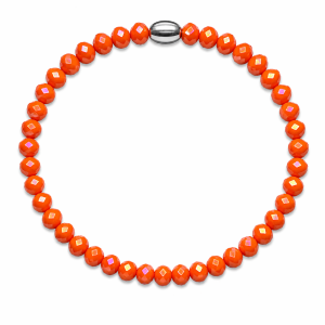 PULSERA ELASTIZADA CRISTAL DE PLATA 925