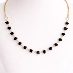 GARGANTILLA ACERO DORADO