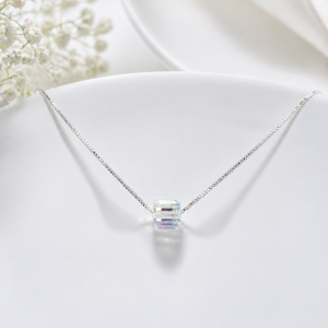 GARGANTILLA CRISTAL SWA DE PLATA 925