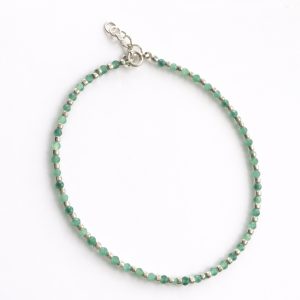 PULSERA PIEDRA NATURAL PLATA 925