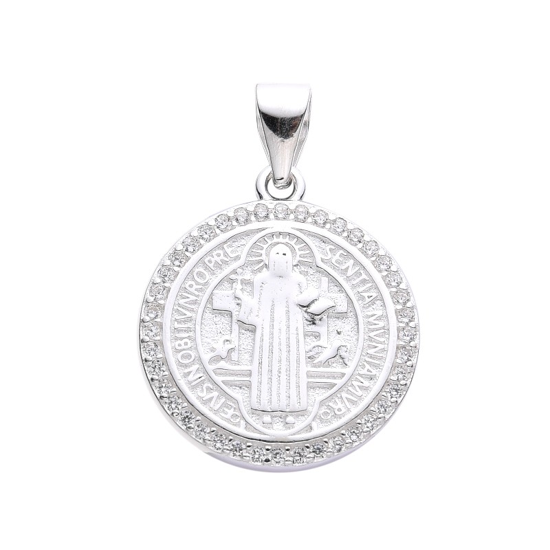 Dije con Cristal Plata 925