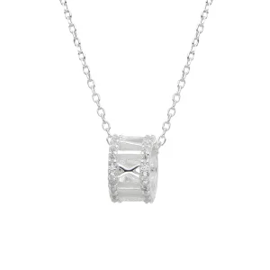 GARGANTILLA CRISTAL DE PLATA 925