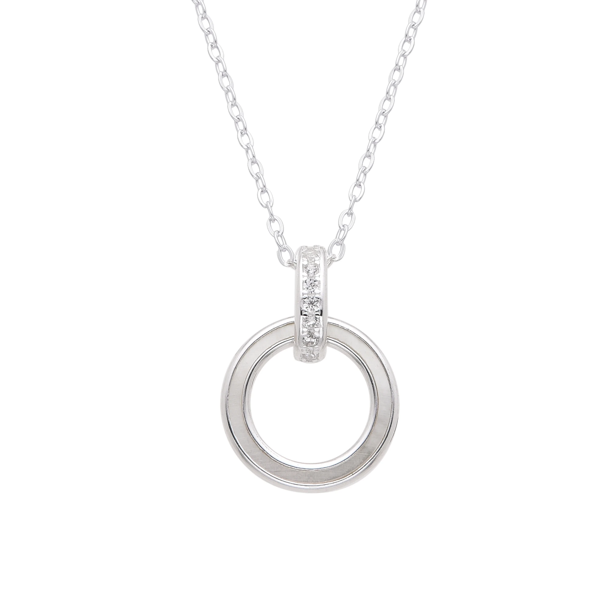 GARGANTILLA CRISTAL DE PLATA 925