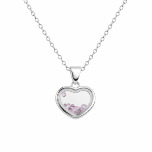 GARGANTILLA CRISTAL DE PLATA 925
