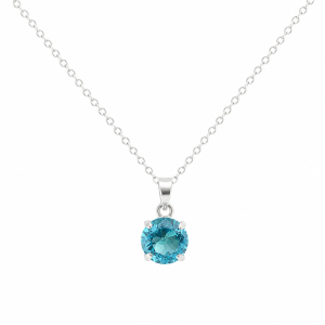 GARGANTILLA CRISTAL DE PLATA 925