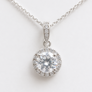 GARGANTILLA CRISTAL DE PLATA 925