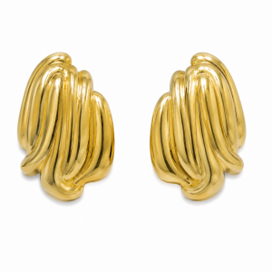 AROS PASANTES ACERO DORADO