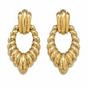 AROS PASANTES ACERO DORADO