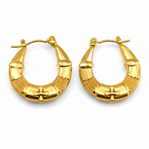 ARGOLLA DE ACERO DORADO