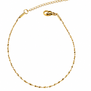 PULSERA ACERO DORADO