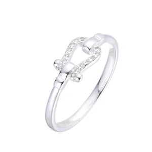 Anillo con Cristal de Plata 925
