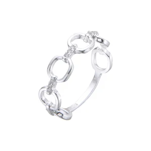 Anillo Cristal de Plata 925 - 20