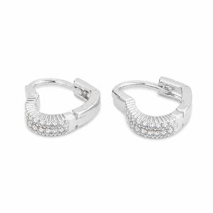 HUGGIES 14MM ACERO BLANCO