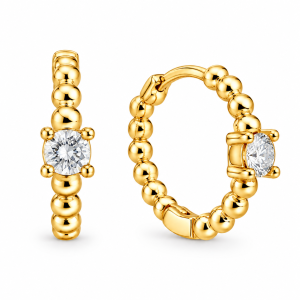 HUGGIES 12MM ACERO DORADO