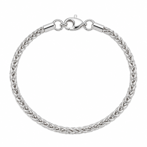 PULSERA ACERO BLANCO