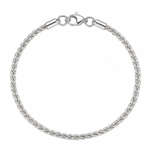 PULSERA ACERO BLANCO