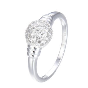Anillo Cristal de Plata 925