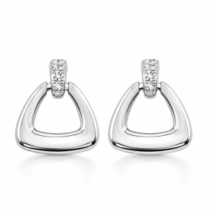 AROS CRISTAL DE PLATA 925