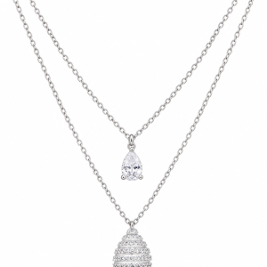 GARGANTILLA CRISTAL DE PLATA 925